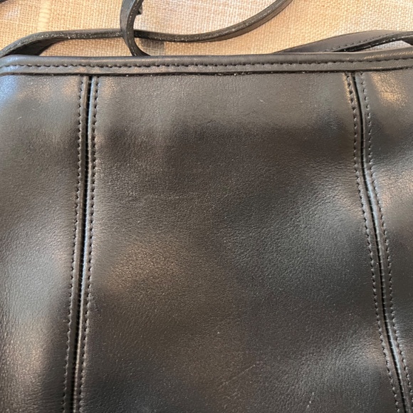 Coach Vintage Small Framed Pouch Crossbody 9990 (Black) - Picture 4 of 10